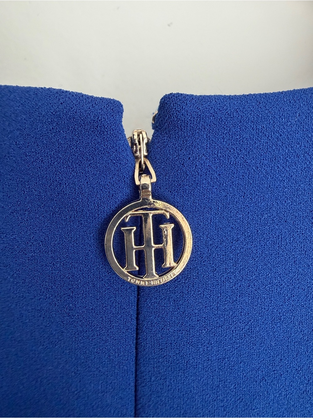 Royal Blue Fit & Flare Dress Size 8 / Tommy Hilfiger - Picture 3 of 3